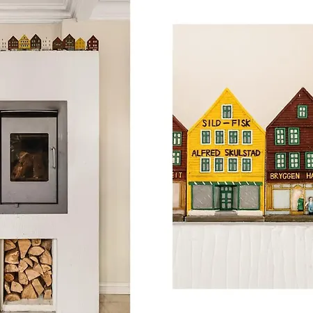 בית נופש Dinbnb Homes I The 1880 Authentic Dream I 500m From Bryggen *