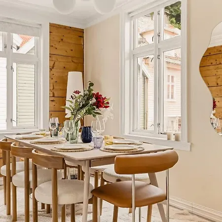 Dinbnb Homes I The 1880 Authentic Dream I 500m From Bryggen Feriehus Bergen